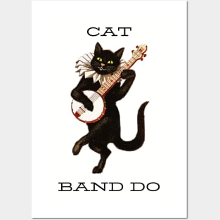 Cat band do Posters and Art